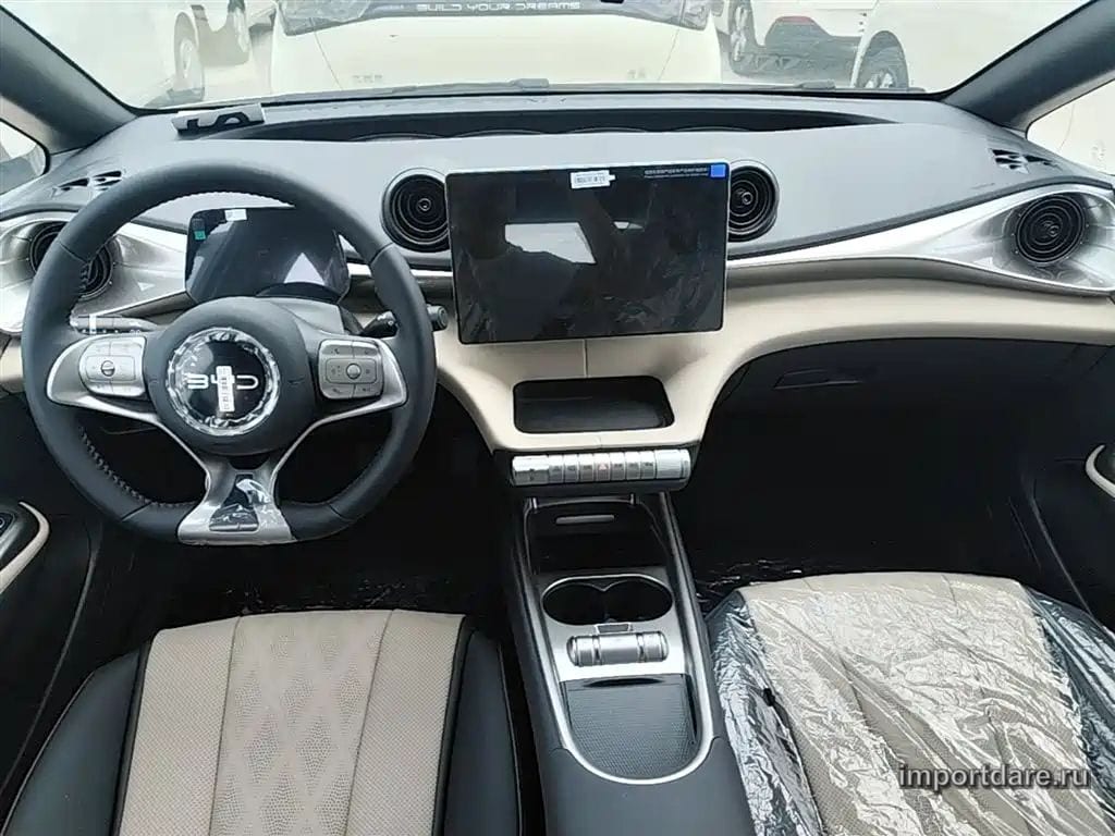 BYD DOLPHIN 2026 — 100 км, жёлто-оранжевый, Китай — под ключ — фото 10