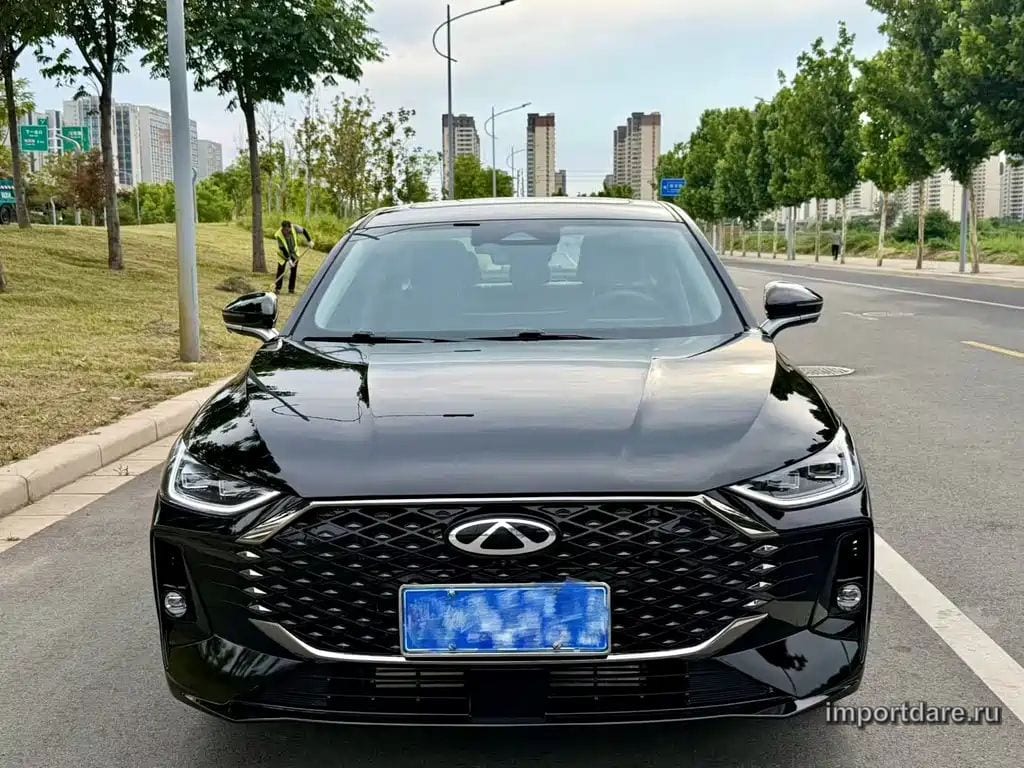 CHERY ARRIZO 8 PRO 2025 — 7 000 км, чёрный, Китай — под ключ — фото 2