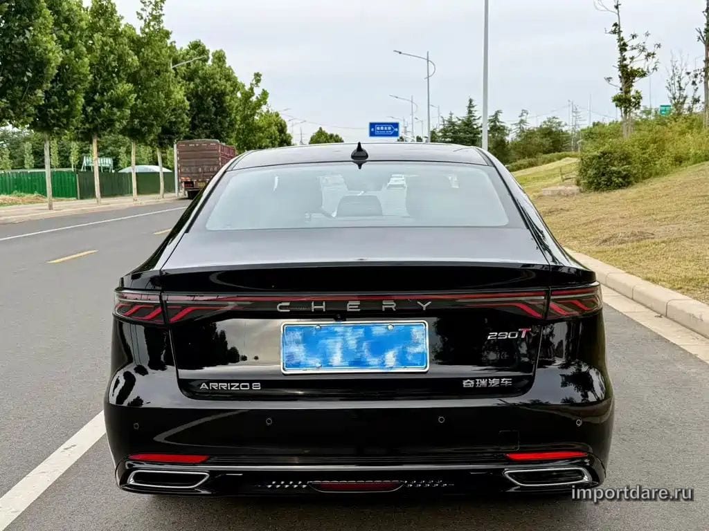 CHERY ARRIZO 8 PRO 2025 — 7 000 км, чёрный, Китай — под ключ — фото 8
