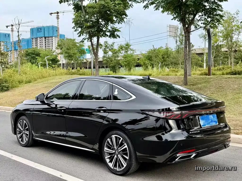 CHERY ARRIZO 8 PRO 2025 — 7 000 км, чёрный, Китай — под ключ — фото 9