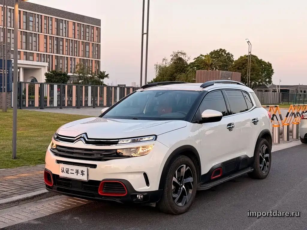CITROEN C5 AIRCROSS 2018 — 73 000 км, белый, Китай — под ключ — фото 1