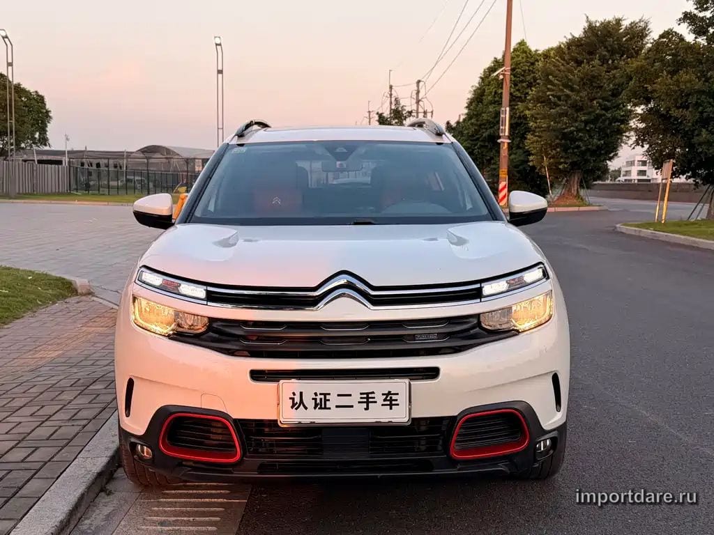 CITROEN C5 AIRCROSS 2018 — 73 000 км, белый, Китай — под ключ — фото 2