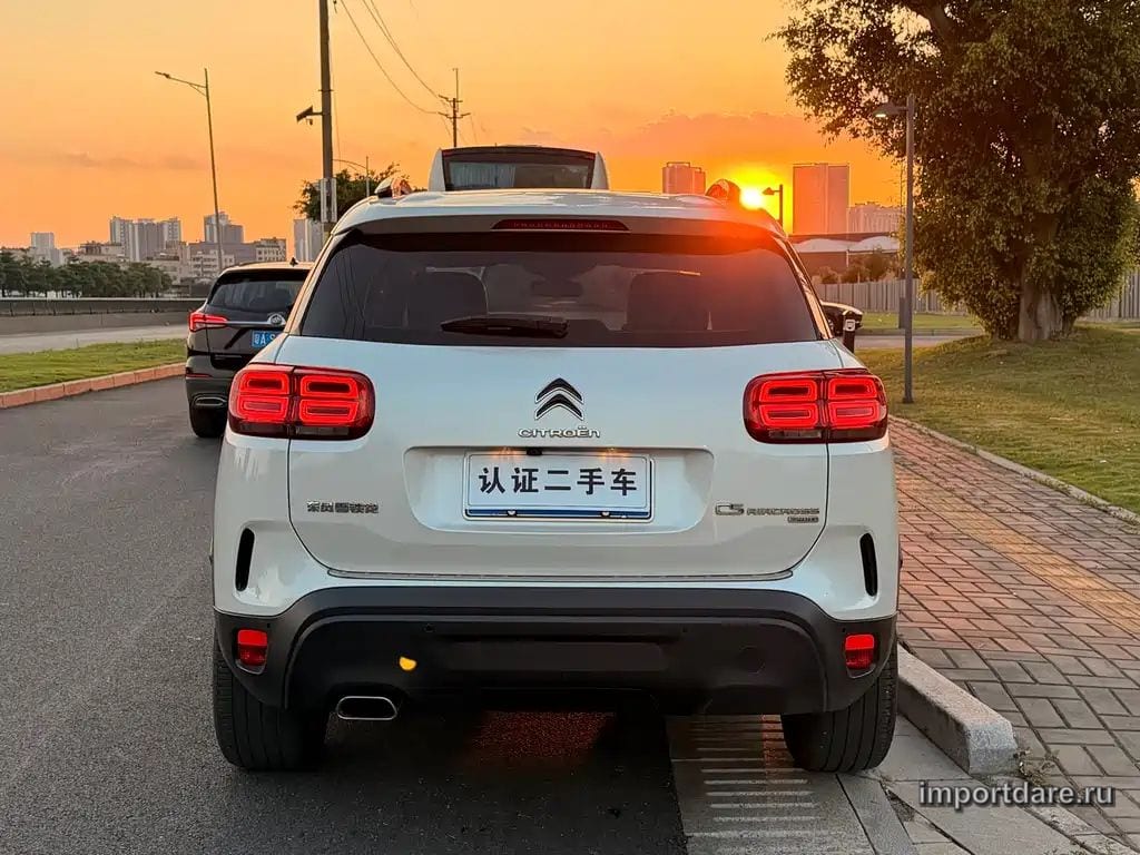 CITROEN C5 AIRCROSS 2018 — 73 000 км, белый, Китай — под ключ — фото 4