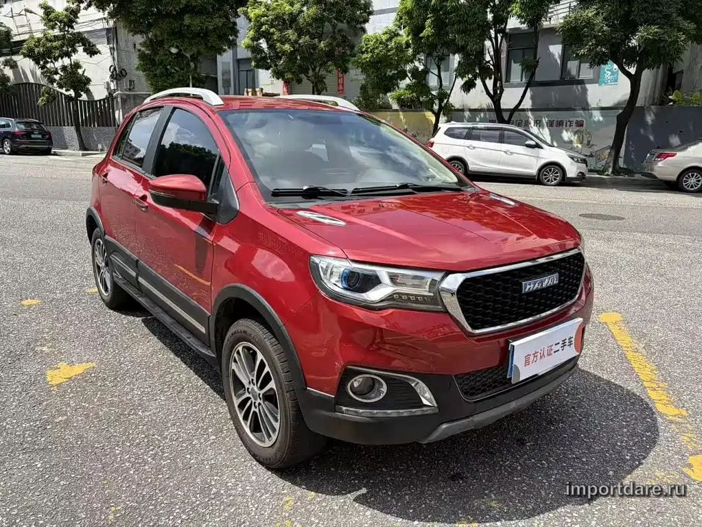 HAVAL H1 2017 — 136 000 км, пурпурный, Китай — под ключ — фото 3