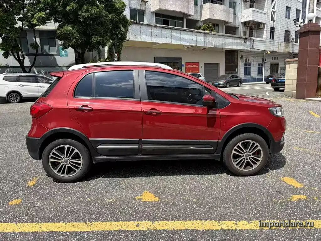 HAVAL H1 2017 — 136 000 км, пурпурный, Китай — под ключ — фото 4