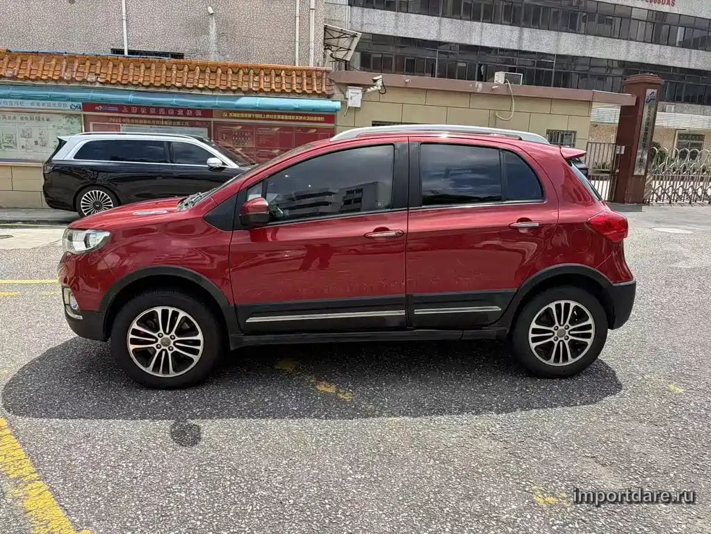 HAVAL H1 2017 — 136 000 км, пурпурный, Китай — под ключ — фото 8