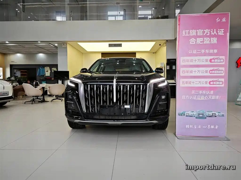 HONGQI HS3 PHEV 2026 — 100 км, чёрный, Китай — под ключ — фото 2