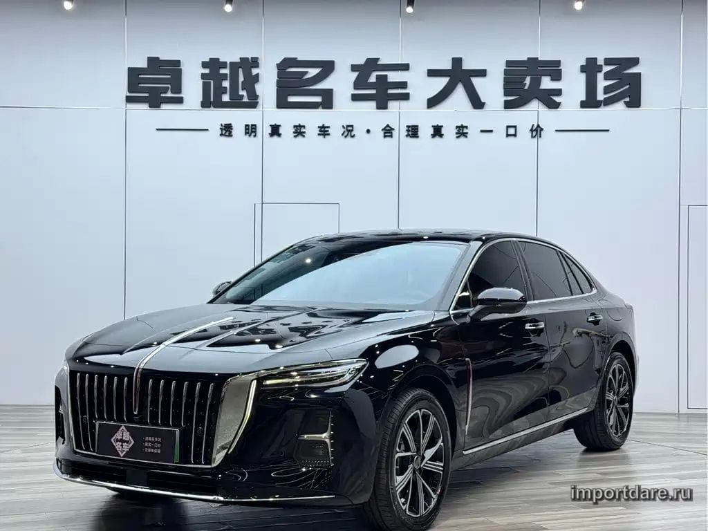 HONGQI H5 PHEV 2025 — 14 000 км, чёрный, Китай — под ключ — фото 1