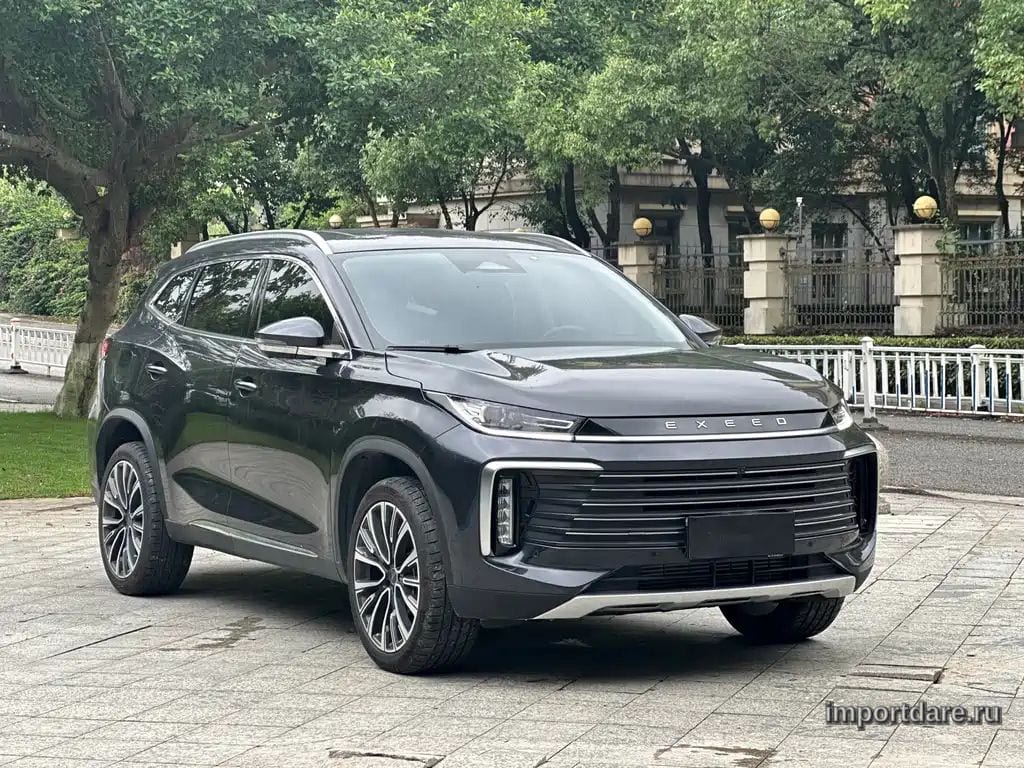 EXEED LX 2025 — 10 000 км, серебристый, Китай — под ключ — фото 3