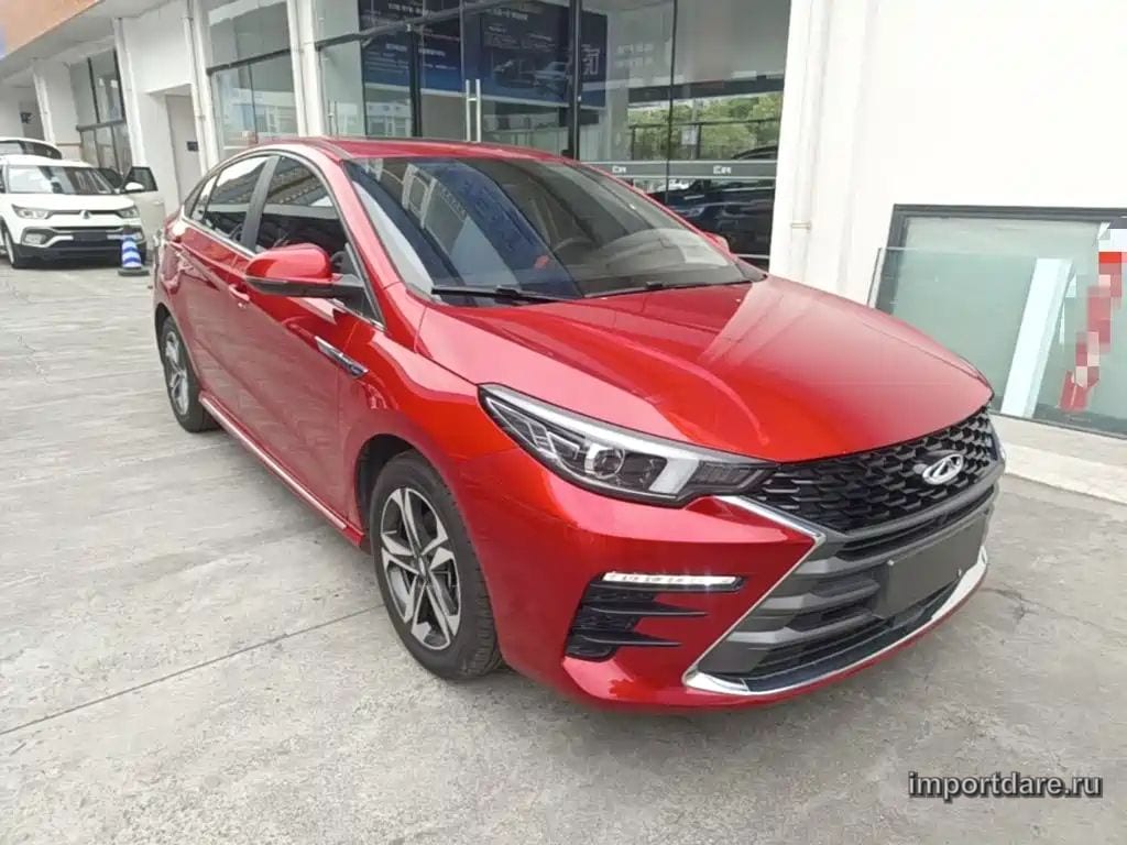 CHERY ARRIZO 5 PLUS 2021 — 64 600 км, пурпурный, Китай — под ключ — фото 4