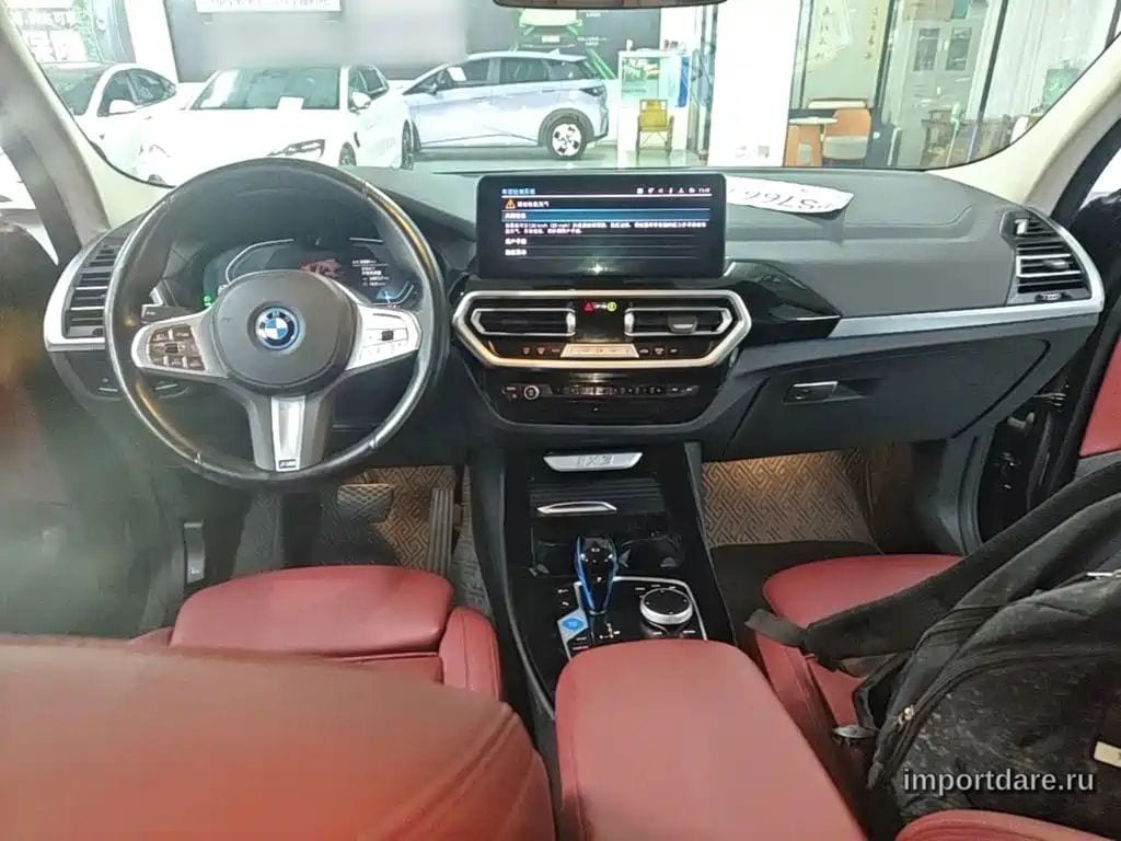 BMW IX3 2023 — 34 900 км, синий, Китай — под ключ — фото 10