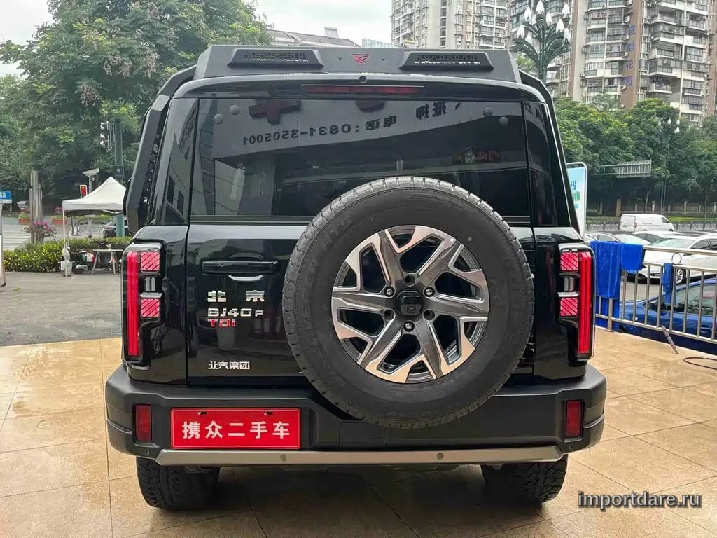 BAIC BEIJING BJ40 2025 — 7 000 км, чёрный, Китай — под ключ — фото 11