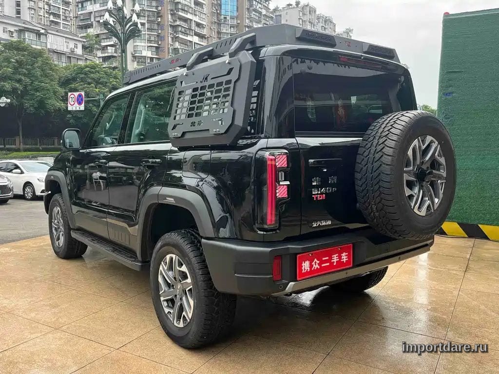 BAIC BEIJING BJ40 2025 — 7 000 км, чёрный, Китай — под ключ — фото 12