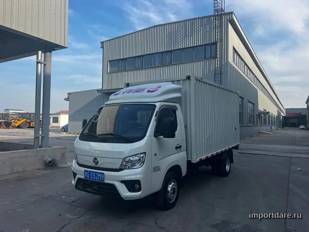 FOTON XIANG LING M 2025 — 13 000 км, белый, Китай — под ключ — фото 1