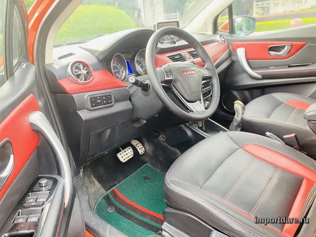 HAVAL H1 2015 — 108 000 км, жёлто-оранжевый, Китай — под ключ — фото 8