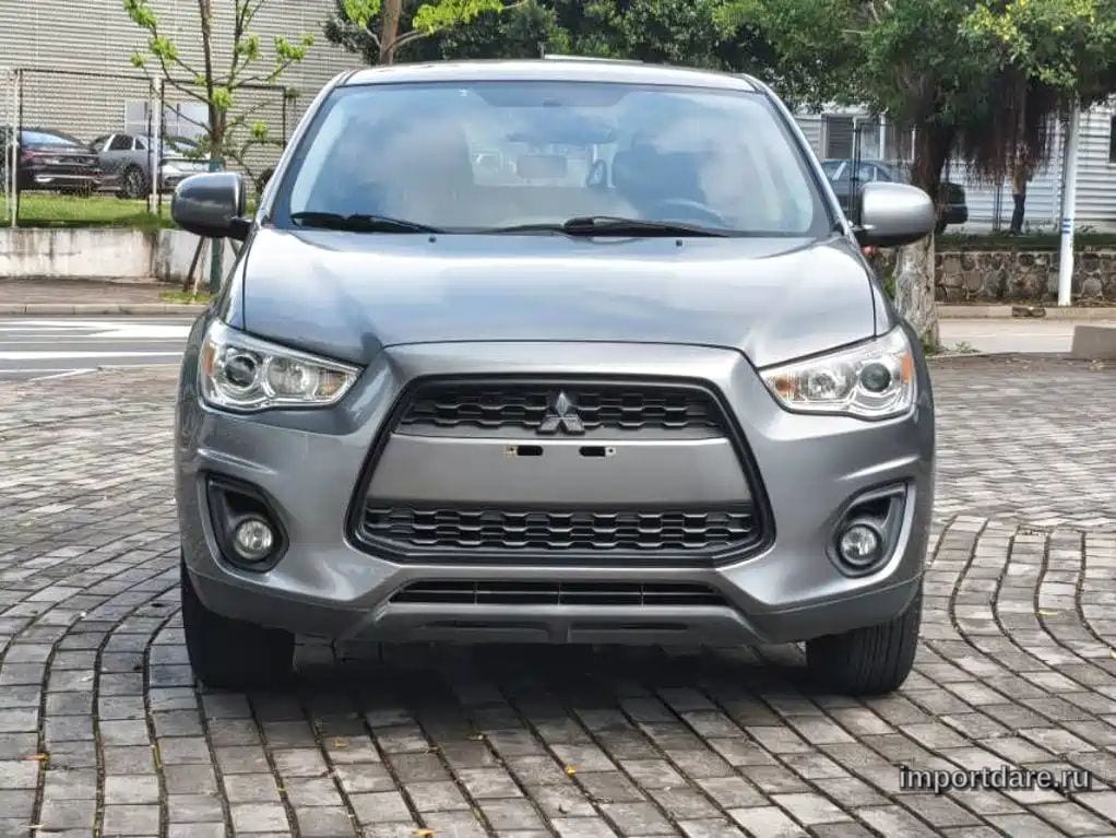 MITSUBISHI ASX 2015 — 110 000 км, серебристый, Китай — под ключ — фото 2