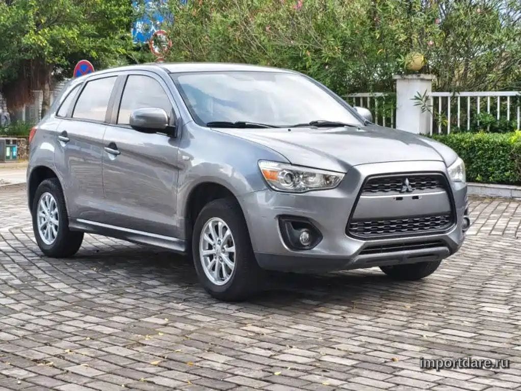 MITSUBISHI ASX 2015 — 110 000 км, серебристый, Китай — под ключ — фото 3