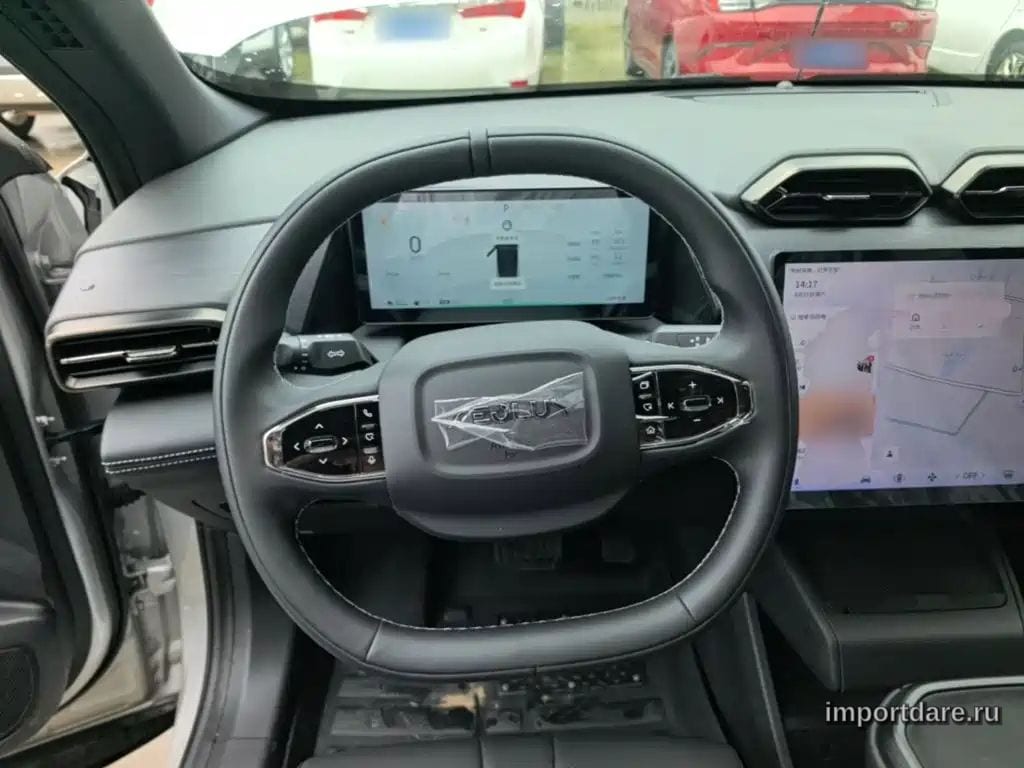 DONGFENG AEOLUS L7 NEW ENERGY 2026 — 100 км, серебристый, Китай — под ключ — фото 11