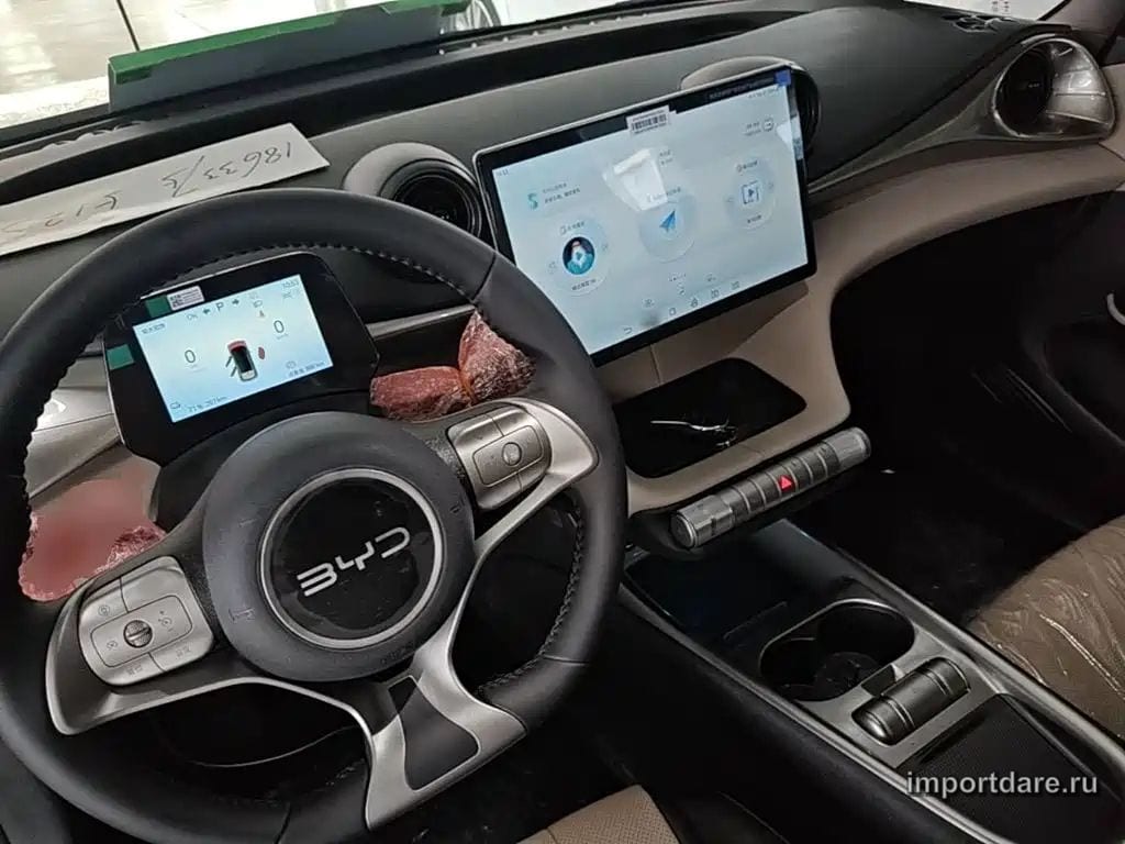 BYD DOLPHIN 2026 — 900 км, жёлто-оранжевый, Китай — под ключ — фото 10