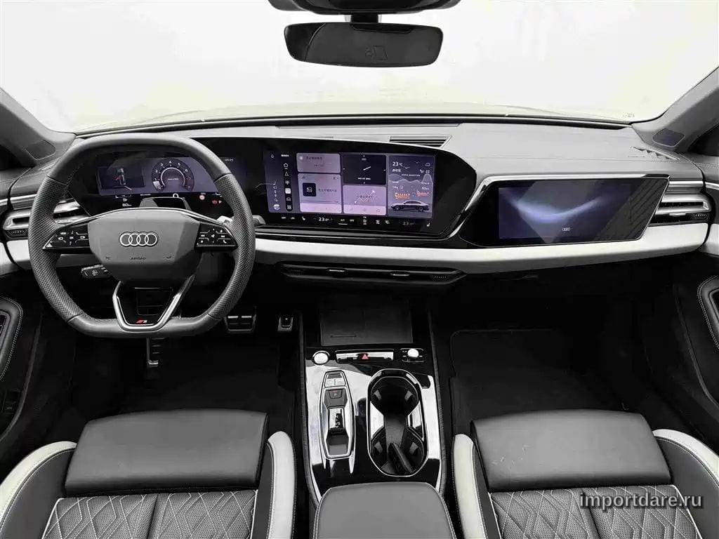 AUDI A5L 2025 — 5 200 км, зелёный, Китай — под ключ — фото 6