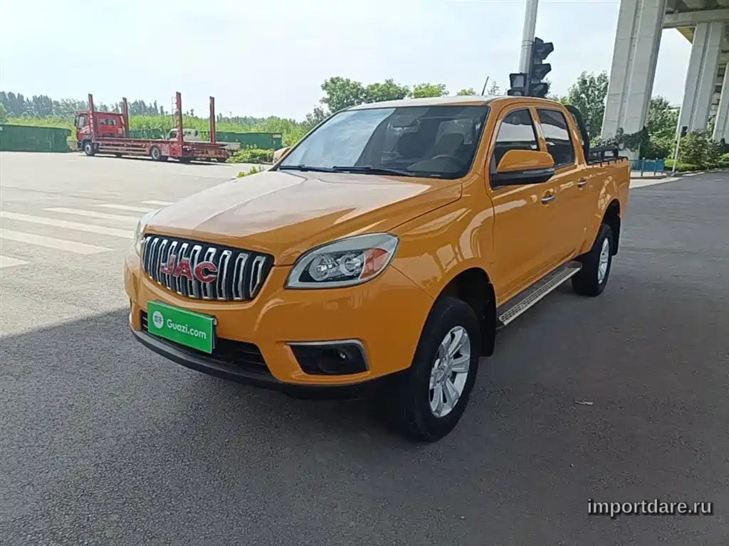 JAC MOTORS T6 2023 — 48 099 км, жёлто-оранжевый, Китай — под ключ — фото 2