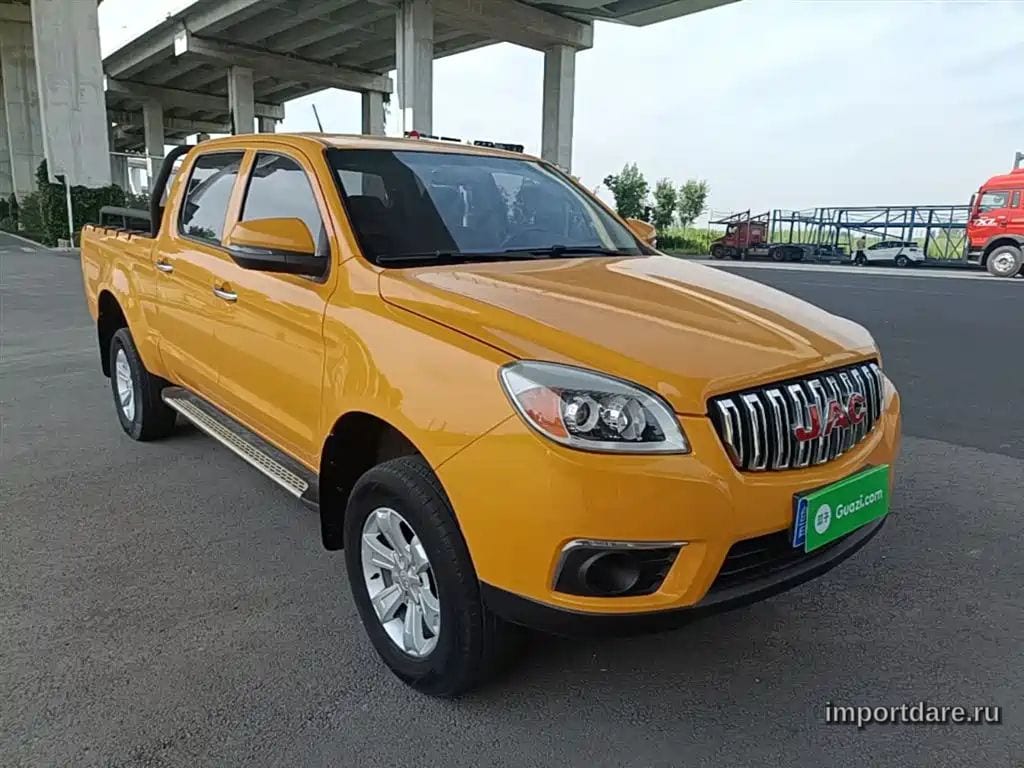 JAC MOTORS T6 2023 — 48 099 км, жёлто-оранжевый, Китай — под ключ — фото 4