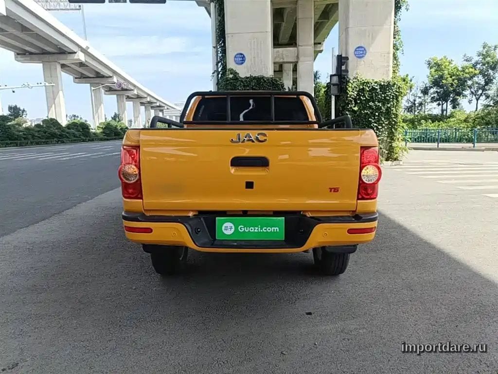 JAC MOTORS T6 2023 — 48 099 км, жёлто-оранжевый, Китай — под ключ — фото 6
