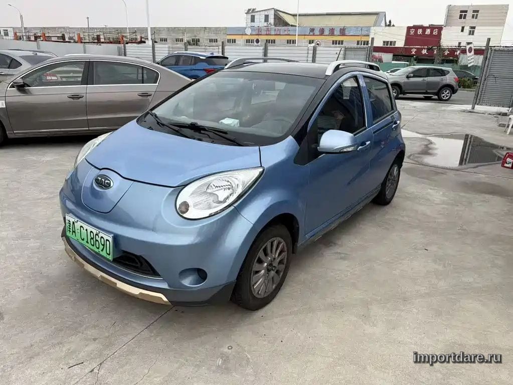 JAC MOTORS IEV6E 2020 — 52 000 км, синий, Китай — под ключ — фото 1