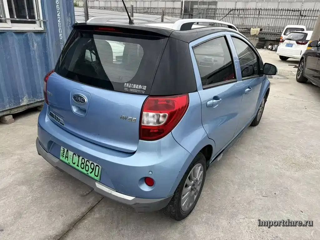 JAC MOTORS IEV6E 2020 — 52 000 км, синий, Китай — под ключ — фото 4