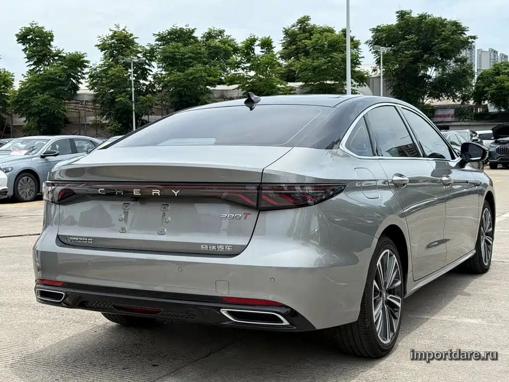 CHERY ARRIZO 8 PRO 2025 — 16 000 км, серебристый, Китай — под ключ — фото 7