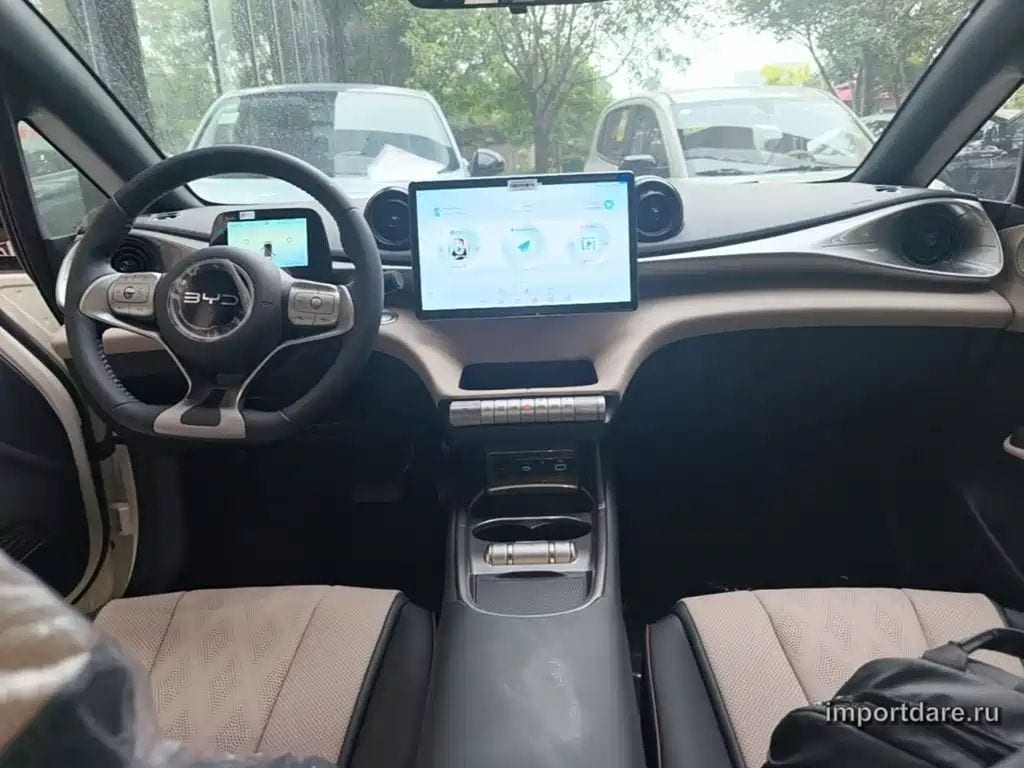 BYD DOLPHIN 2026 — 100 км, жёлто-оранжевый, Китай — под ключ — фото 10