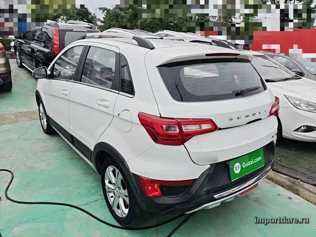 BAIC SENOVA X25 2017 — 92 000 км, белый, Китай — под ключ — фото 5