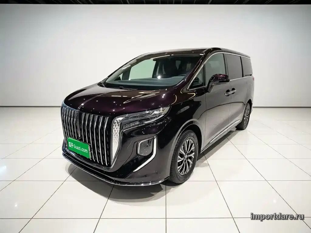 HONGQI HQ9 PHEV 2024 — 20 200 км, пурпурный, Китай — под ключ — фото 1
