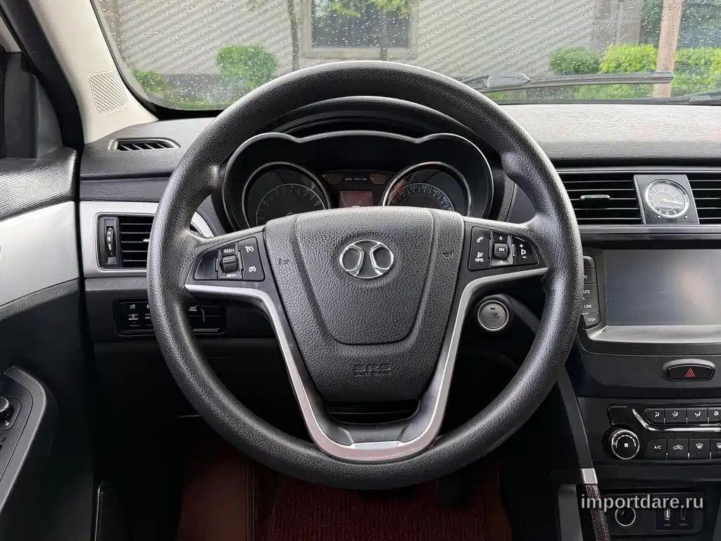 BAIC SENOVA X55 2017 — 100 000 км, белый, Китай — под ключ — фото 8