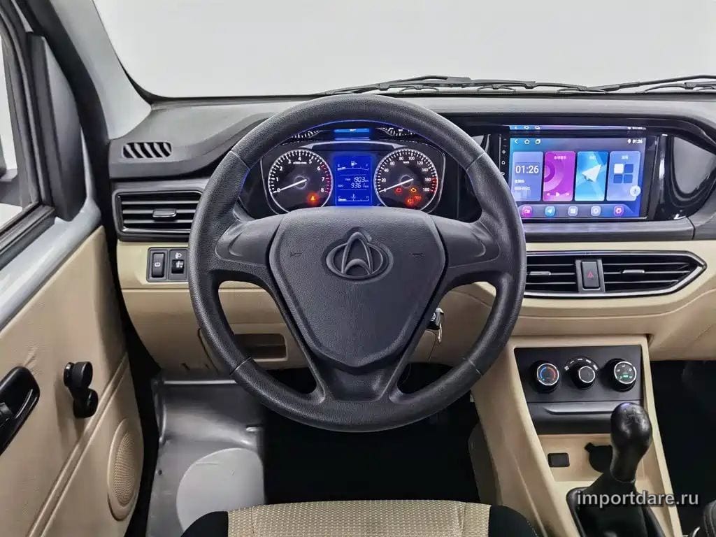 CHANGAN KUAYUEXING V3 2024 — 9 400 км, серебристый, Китай — под ключ — фото 11