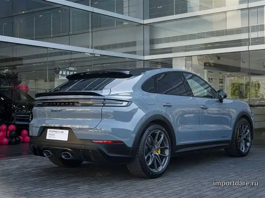 PORSCHE CAYENNE 2025 — 6 600 км, серебристый, Китай — под ключ — фото 6