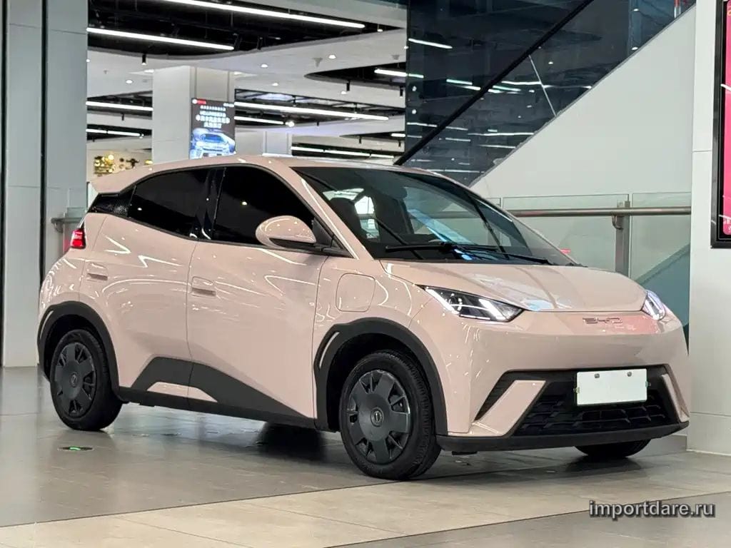 BYD SEAGULL 2024 — 19 000 км, пурпурный, Китай — под ключ — фото 3