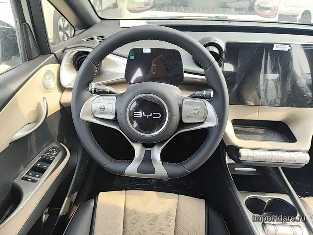 BYD DOLPHIN 2026 — 100 км, жёлто-оранжевый, Китай — под ключ — фото 11