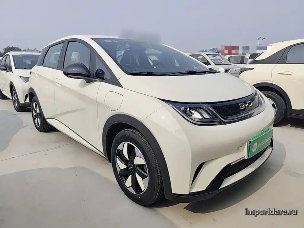 BYD DOLPHIN 2026 — 100 км, жёлто-оранжевый, Китай — под ключ — фото 4