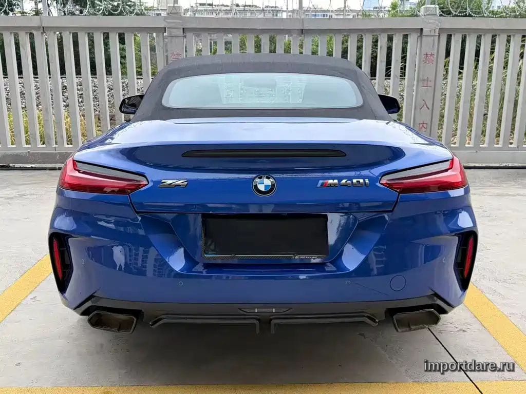BMW Z4 M40I 2024 — 40 000 км, синий, Китай — под ключ — фото 11