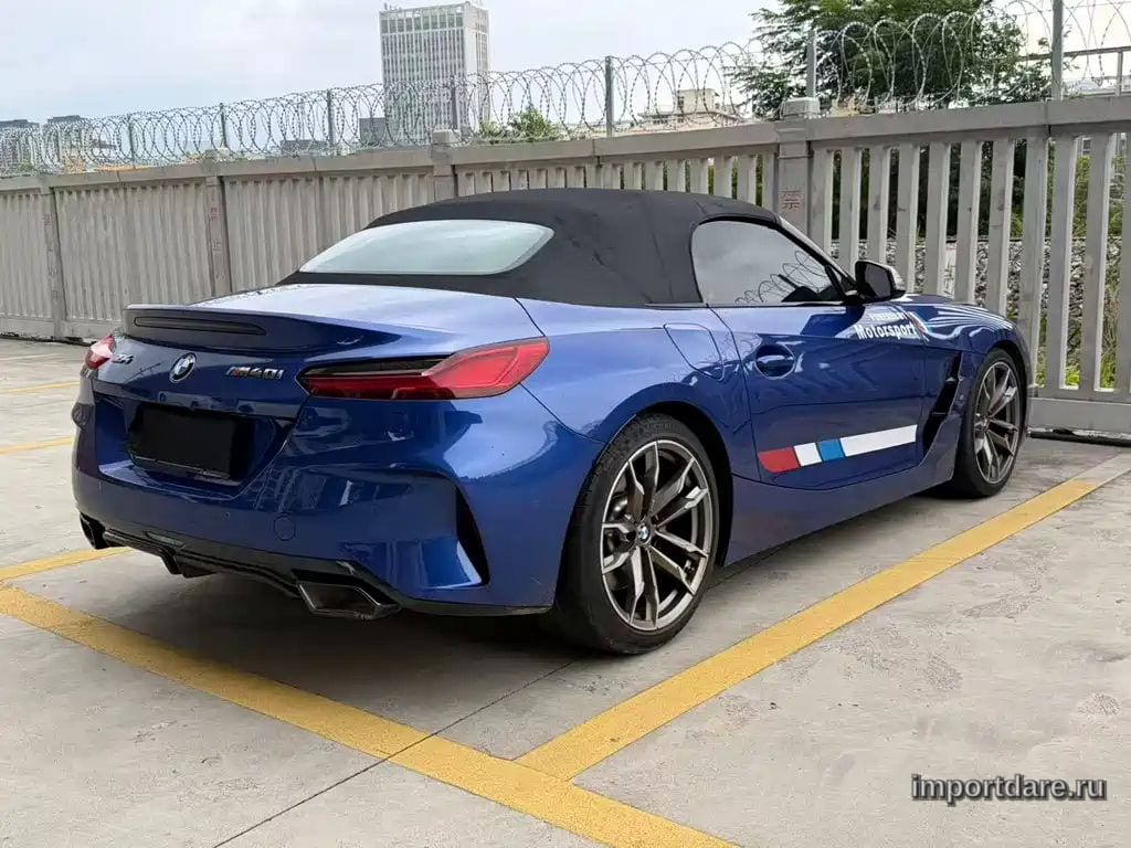 BMW Z4 M40I 2024 — 40 000 км, синий, Китай — под ключ — фото 12