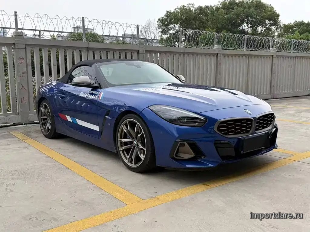 BMW Z4 M40I 2024 — 40 000 км, синий, Китай — под ключ — фото 3