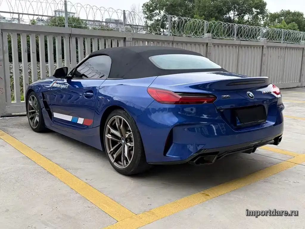 BMW Z4 M40I 2024 — 40 000 км, синий, Китай — под ключ — фото 10