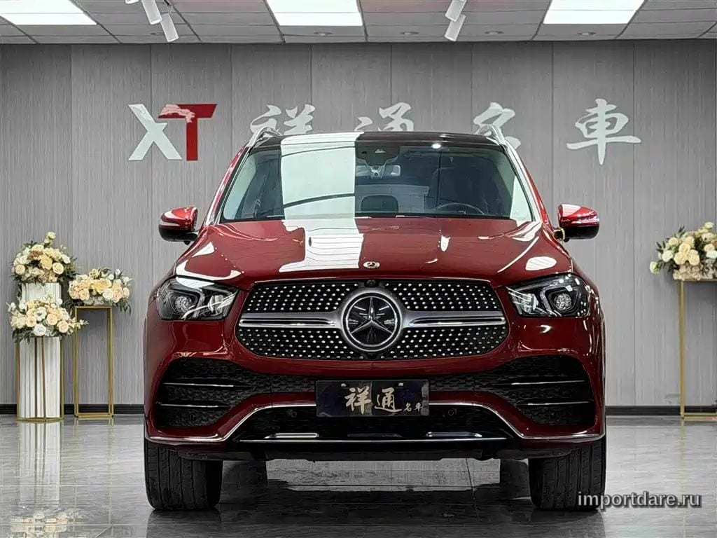 MERCEDES-BENZ GLE 2020 — 83 000 км, пурпурный, Китай — под ключ — фото 2