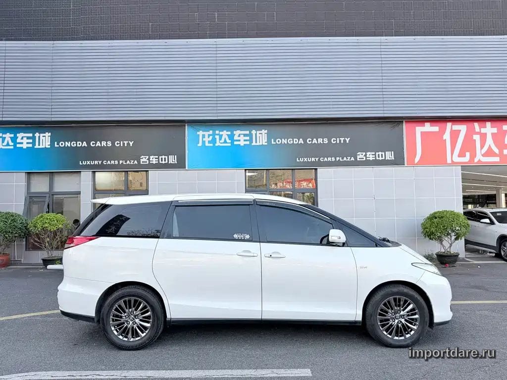TOYOTA PREVIA 2015 — 145 000 км, белый, Китай — под ключ — фото 11