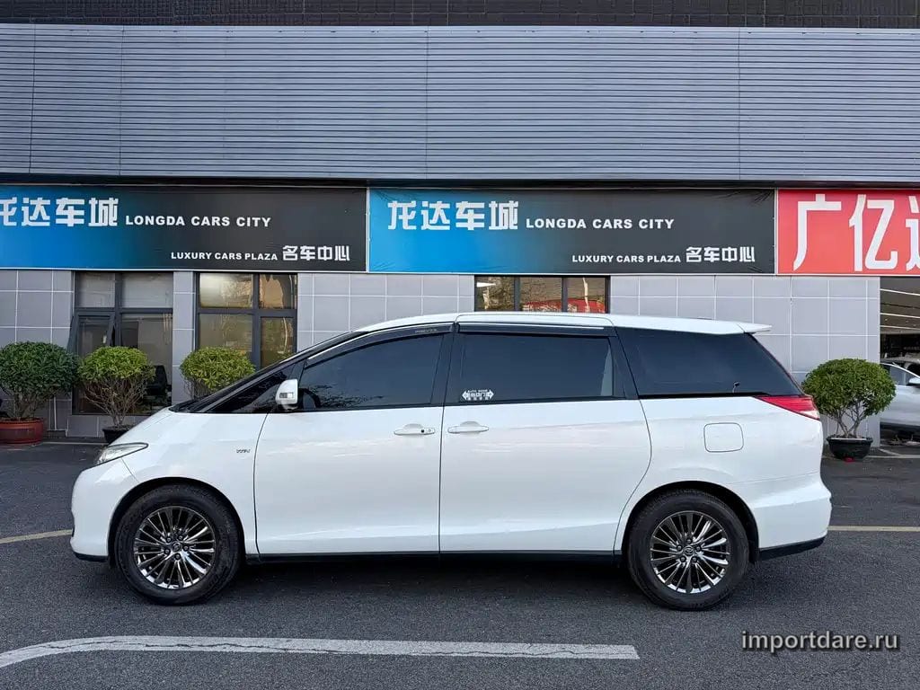 TOYOTA PREVIA 2015 — 145 000 км, белый, Китай — под ключ — фото 12