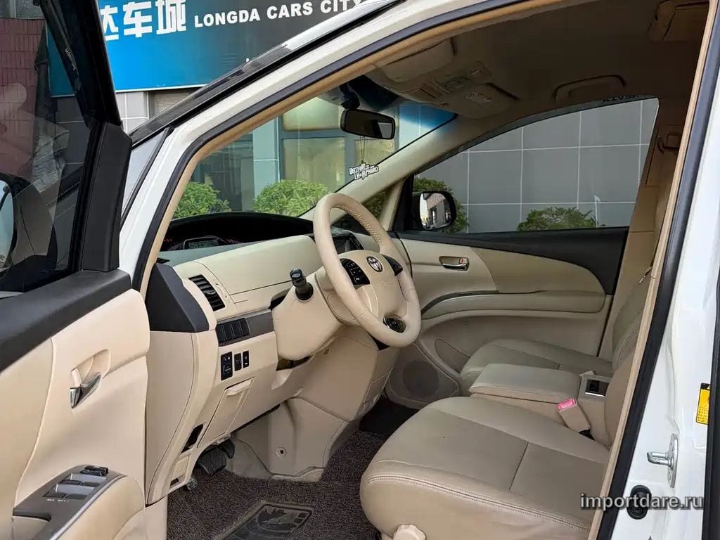 TOYOTA PREVIA 2015 — 145 000 км, белый, Китай — под ключ — фото 4