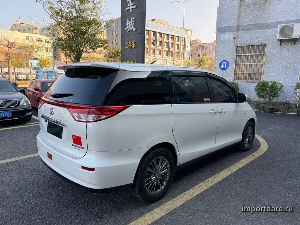 TOYOTA PREVIA 2015 — 145 000 км, белый, Китай — под ключ — фото 8