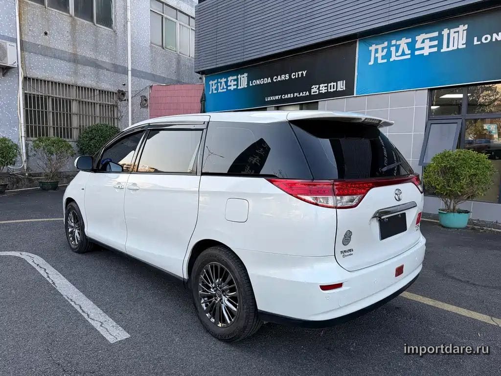 TOYOTA PREVIA 2015 — 145 000 км, белый, Китай — под ключ — фото 10