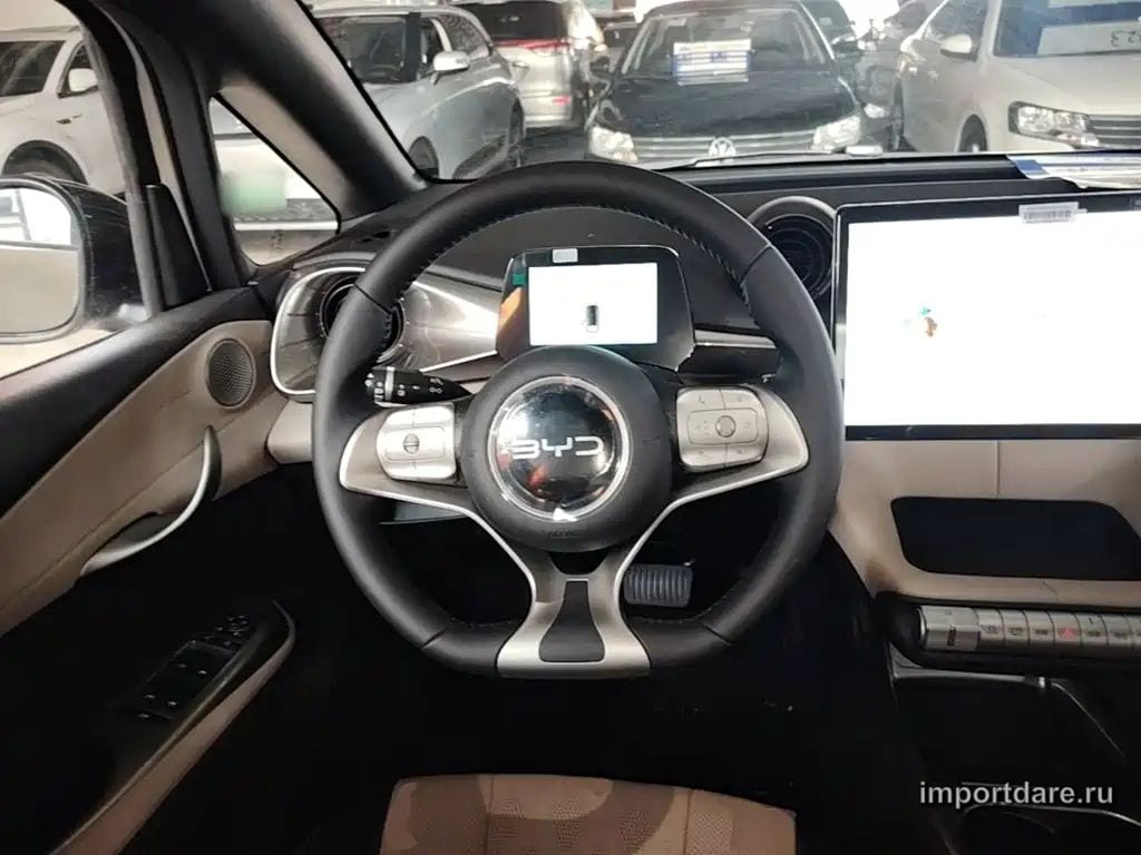 BYD DOLPHIN 2026 — 100 км, жёлто-оранжевый, Китай — под ключ — фото 11
